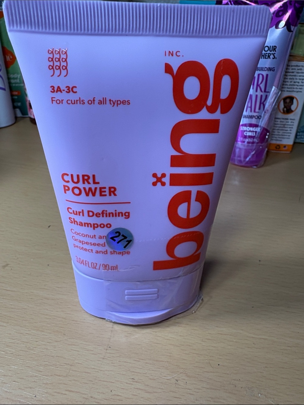 Curl Power Curl Defining Shampoo - Purple